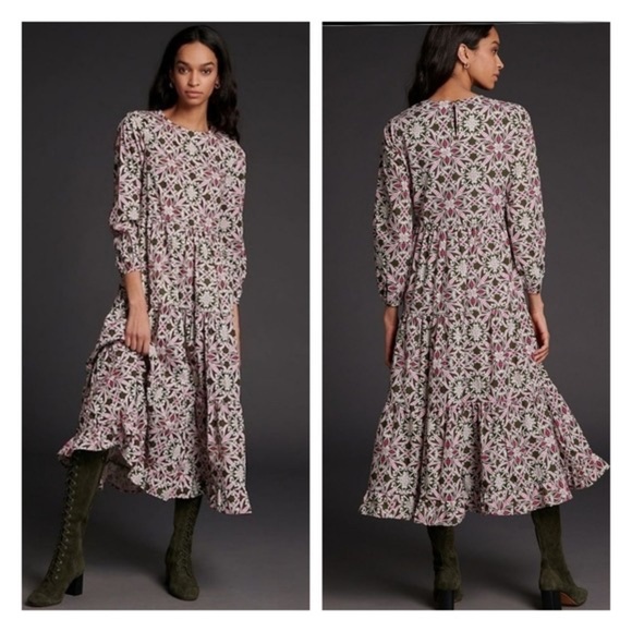 Anthropologie | Porridge Nefyn Maxi Dress - Picture 1 of 9